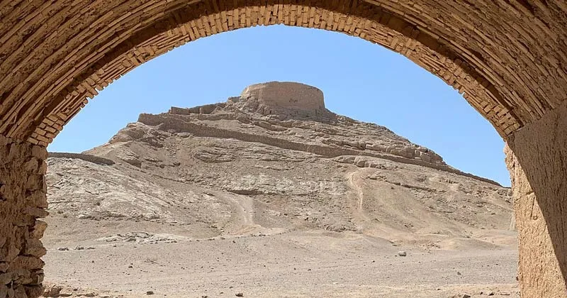 Dakhmeh or Towers of Silence - Yazd