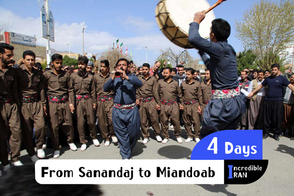 From Sanandaj to Miandoab