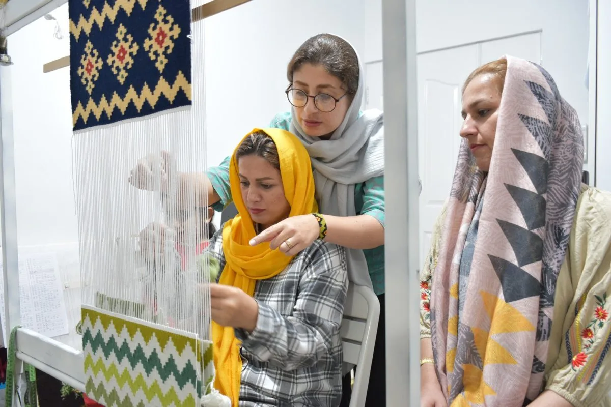 Exploring the Art of Kilim Weaving and Crafting Kilim Jewelry with Zainab